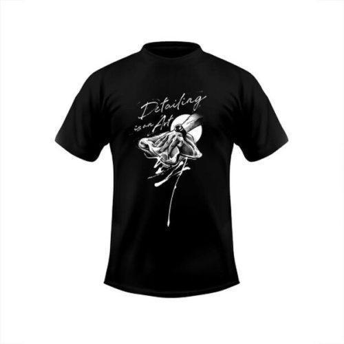 Poka Premium T Shirt Black Artist Large