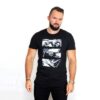 Poka Premium T Shirt Black Retro Large 2