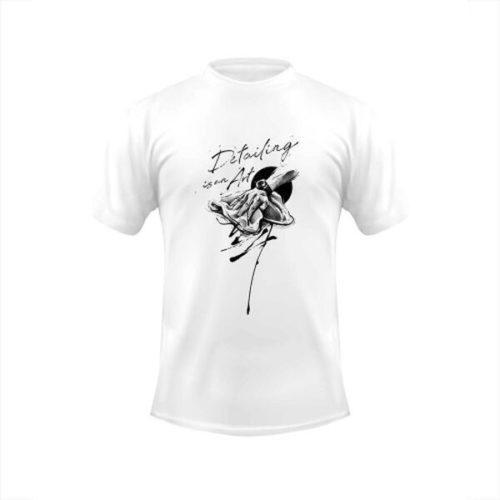 Poka Premium T Shirt White Artist Extra Large