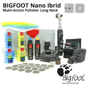 Rupes BigFoot Nano iBrid Multi Action Polisher Long Neck